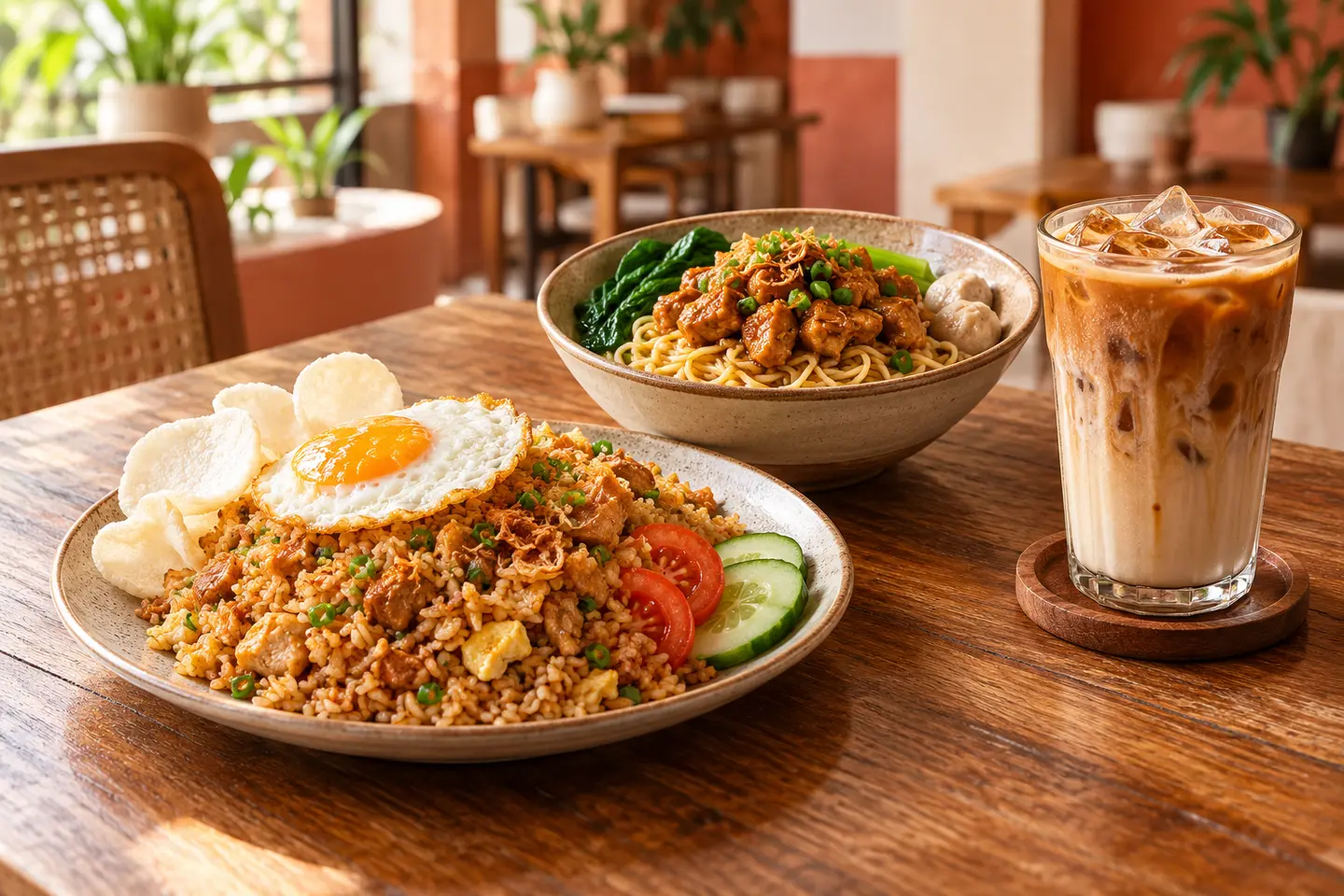 Pilihan menu Warkost Bahagia